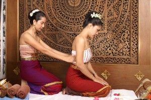 Thai traditional massage