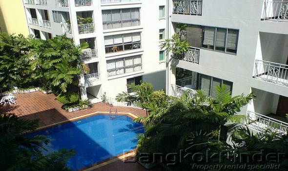 3 Bedrooms, コンドミニアム, 賃貸物件, Raintree Villa, 2 Bathrooms, Listing ID 2457, Khet Watthana, Khwaeng Khlong Tan Nuea, Bangkok, Thailand, 10110,